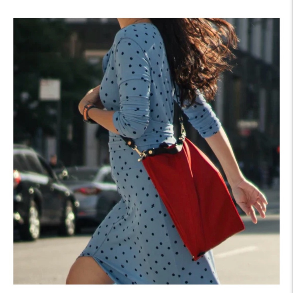 Red Sattache Crossbody Bag - Picture 16 of 16